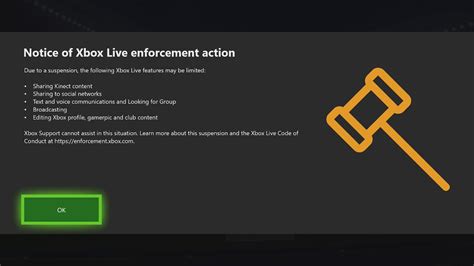 xbox enforcement